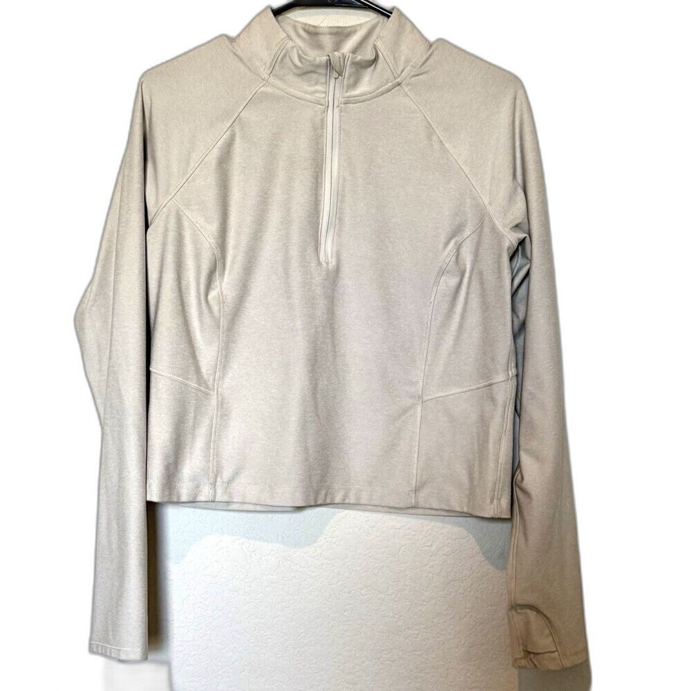Old Navy Women’s Go Dry 3/4 Zip Jacket Size Large Sweatshirt